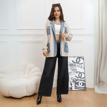 Cargar imagen en el visor de la galería, Blazer Denim Elegance
